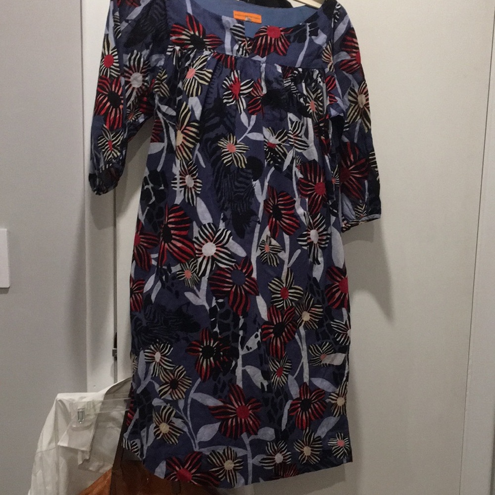 Roberta Freymann flower print dress.NFS so do not buy